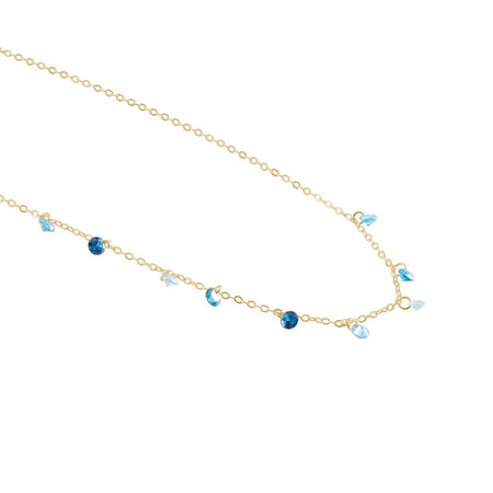 Stroili - Collana Multi Punto Luce Golden Dream Placcato Oro Giallo Cubic Zirconia