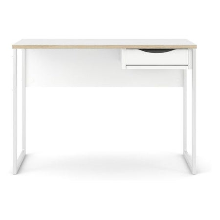 Scrivania tvilum 70513gogo49 function plus bianco