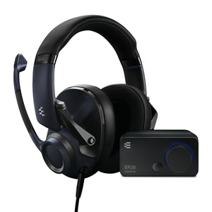 Epos h6pro audio bundle auricolare cablato a padiglione gaming nero, blu marino - 1001165