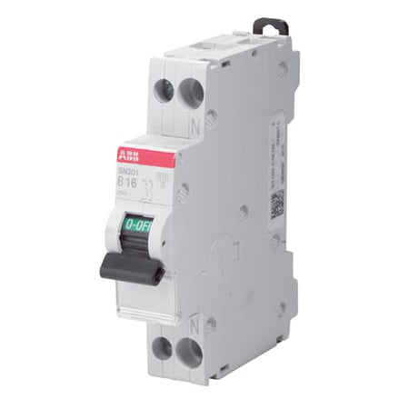 Interruttore magnetotermico SN201 C10 1P+N 10A (N201C10) Abb