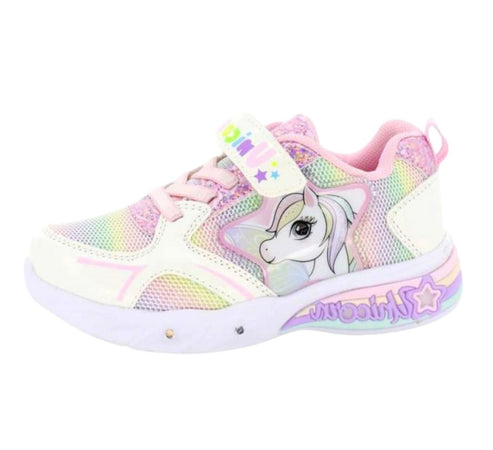 Scarpe unicorno con luci dal 25 al 33 S126