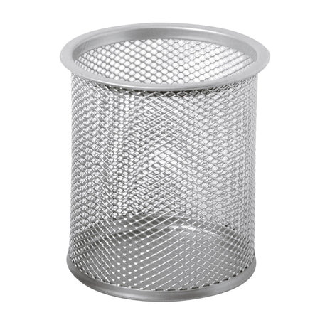 Bicchiere Portapenne In Rete Argento Art.1221