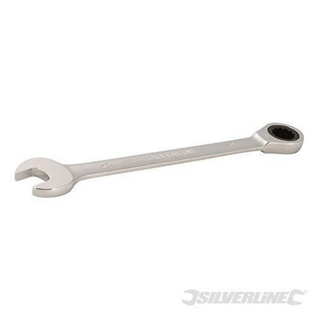 Chiavi a cricchetto combinata metrica a testa fissa, varie misure Silverline Silverline