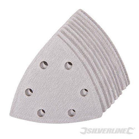 Fogli triangolari forati con fissaggio strappo per la rimozione di pitture e vernici silverline Silverline