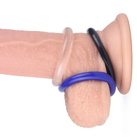 Triple Cock Ring Set Anelli Fallici LoveToy