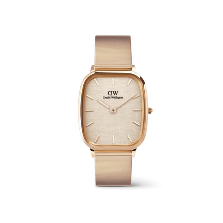 Daniel Wellington - Orologio Marlon Wire Linen Rose Gold