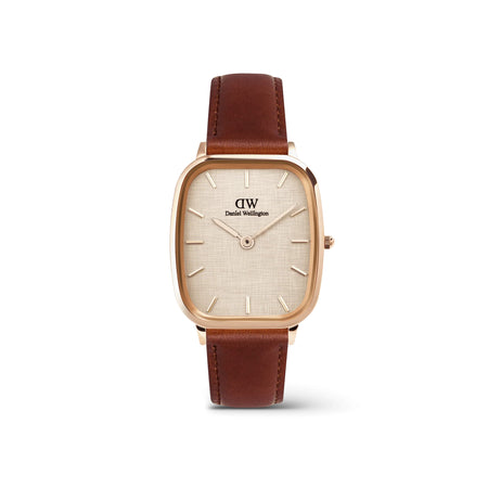 Daniel Wellington - Orologio Marlon St Mawes Linen Rose Gold