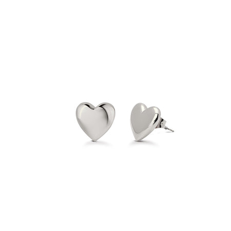 Ops Object - orecchini a lobo cuore bombato AMOUR