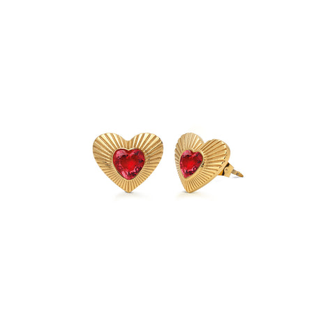 Ops Object - orecchini cuore a lobo BELOVED