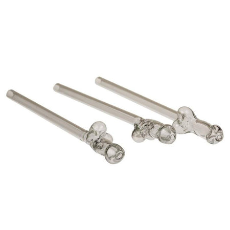 Cannucce di vetro sexy party idea regalo addio al nubilato 4 pz