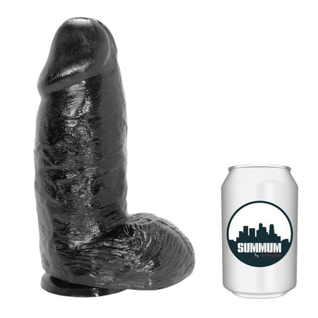 Dildo Maxi Nero Fallo Realistico SUMMUM SUPER MIKE 18cm