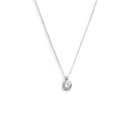 Marlù Collana catena cutting cross zircone centrale 5,25mm