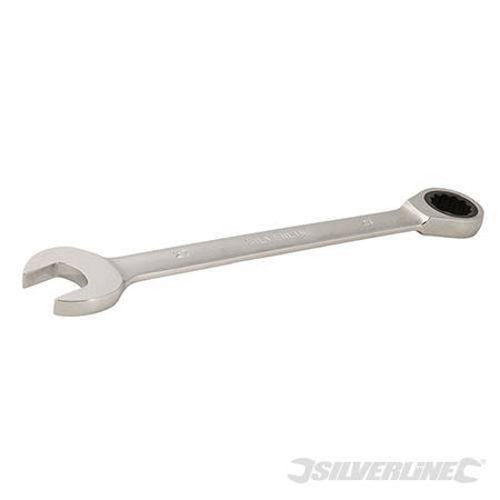 Chiavi a cricchetto combinata metrica a testa fissa, varie misure Silverline Silverline