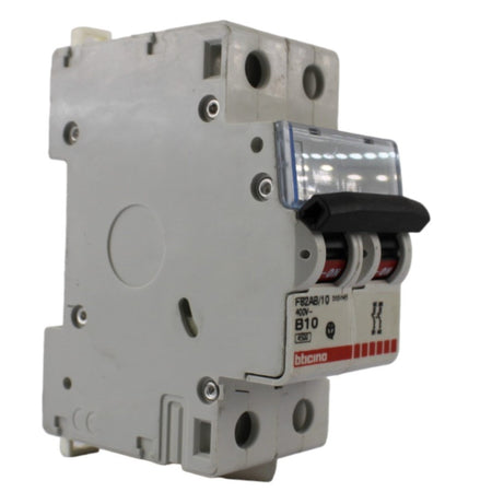 Interruttore magnetotermico 2P 2modulo 10A Bticino