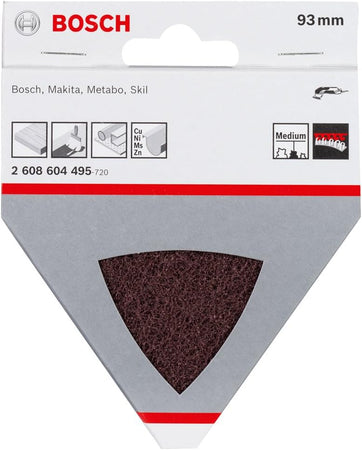 BOSCH - ABRASIVO IN TESSUTO GRANA GROSSA 93 MM
