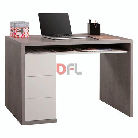 SCRIVANIA LINEA AGRINIO CON 3 CASSETTI LATERALI CM. 110X60X75H
