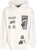 5TATE-OF-MIND-Felpa-Leggera-Cappuccio-Uomo-Graffiti-Patch-Hoodie-White-da-uomo