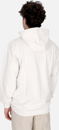 5TATE-OF-MIND-Felpa-Leggera-Cappuccio-Uomo-Graffiti-Patch-Hoodie-White-da-uomo