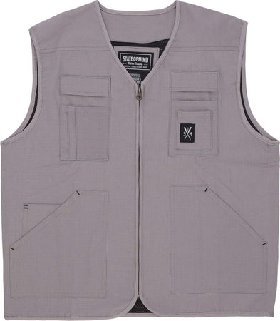 5TATE-OF-MIND-Smanicato-Uomo-Retrofuture-Vest-Grey-da-uomo