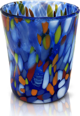 6 Bicchieri da CAFFE'/LIQUORE In Vetro di Murano Venezia Colorato Bicchiere con Murrine Design Stile CLASSIC Moderno Prodotto a Mano in Italia Casa e cucina/Stoviglie/Bicchieri e cristalli/Bicchieri da liquore Mazzega Art & Design - Murano, Commerciovirtuoso.it