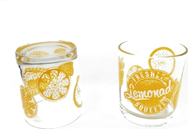 6 BICCHIERI GIALLO LEMONADE IN VETRO STRISCE DA TAVOLA LAVABILI IN LAVASTOVIGLIE Casa e cucina/Stoviglie/Bicchieri e cristalli/Tumbler Trade Shop italia - Napoli, Commerciovirtuoso.it