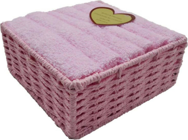 6x Lavette Bagno Spugna Di Cotone Con Cestino Set Asciugamani Bagno Ospiti 30x30cm Tinta Unita Asciugamano 100% Co Kit 6 Lavette In Spugna Bianco E Dintorni 26766 Casa e cucina/Tessili per la casa/Biancheria da bagno/Asciugamani/Set di asciugamani Puleo Casa - Palermo, Commerciovirtuoso.it