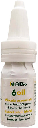 6 Oli Essenziali concentrati decongestionanti per le vie aeree rilassanti per i muscoli 6 Oil 300 gocce 10ml oli per profumatori e vaporizzatori