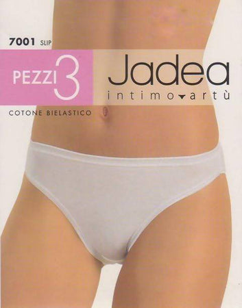 6 Paia Slip Donna A Mini Slip Cotone Midi Jadea Art. 7001