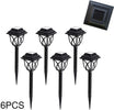 6 Pz Lampada 1 Led Con Pannello Solare Da Giardino Picchetto Esterno Te-b0155 Illuminazione/Illuminazione per esterni/Luci per sentieri Trade Shop italia - Napoli, Commerciovirtuoso.it