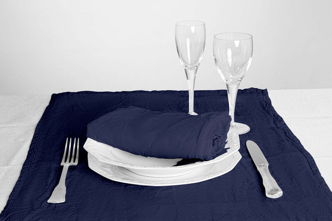 6 Tovaglioli Da Tavola 100% Puro Lino Blu Scuri 45x45 Cm Tovagliolo Lavato Delavè Stone Washed Morbido Resistente Elegante Made In Italy Blu Notte Casa e cucina/Tessili per la casa/Tessili da cucina/Tovaglioli Vanita di raso - Sesto San Giovanni, Commerciovirtuoso.it