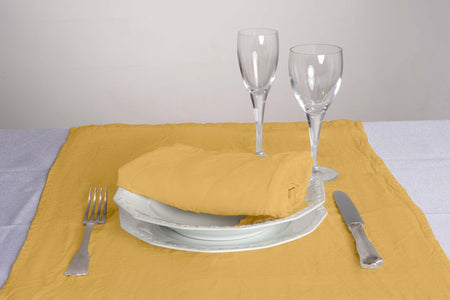 6 Tovaglioli Da Tavola 100% Puro Lino Gialli 45x45 Cm Tovagliolo Lavato Delavè Stone Washed Morbido Resistente Elegante Made In Italy Giallo Casa e cucina/Tessili per la casa/Tessili da cucina/Tovaglioli Vanita di raso - Sesto San Giovanni, Commerciovirtuoso.it