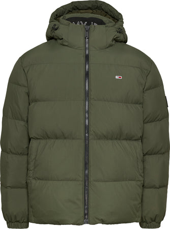 TOMMY JEANS Giacconi Verde da uomo