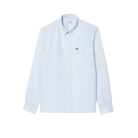 Lacoste Camicie Azzurro da uomo