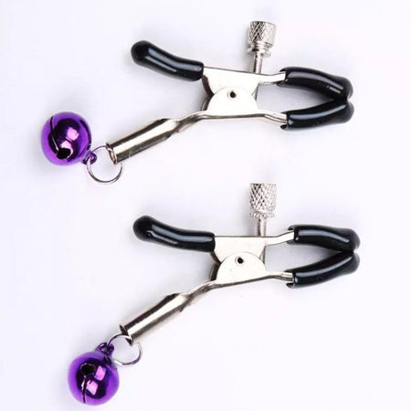 Pinze per capezzoli NIPPLE CLAMPS con campanelle