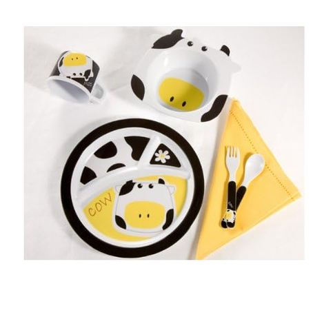 BRANDANI - SET PAPPA SERVIZIO BABY 5 PEZZI IN MELANINA