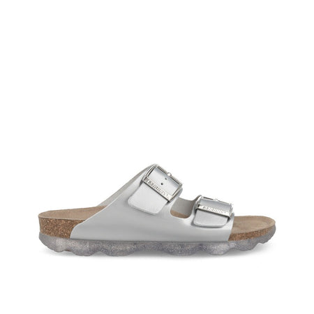Genuins Hawaii Glossy Argento Pelle