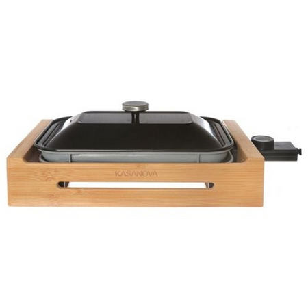 KASANOVA - GRIGLIA ELETTRICA CON COPERCHIO1200 W