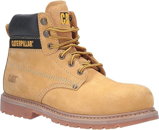 Caterpillar CAT Safety Footwear - Stivale di sicurezza da uomo, colore: Nero, miele