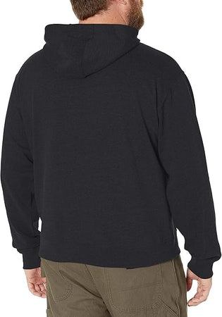 Dickies Felpa in Pile con Cappuccio Midweight, vestibilità Regular Giacca, Nero, Uomo