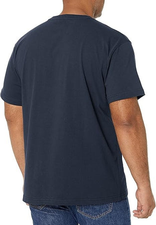 Dickies Uomo, Maglietta vestibilità rilassata Heavyweight SS, Blu SCURO