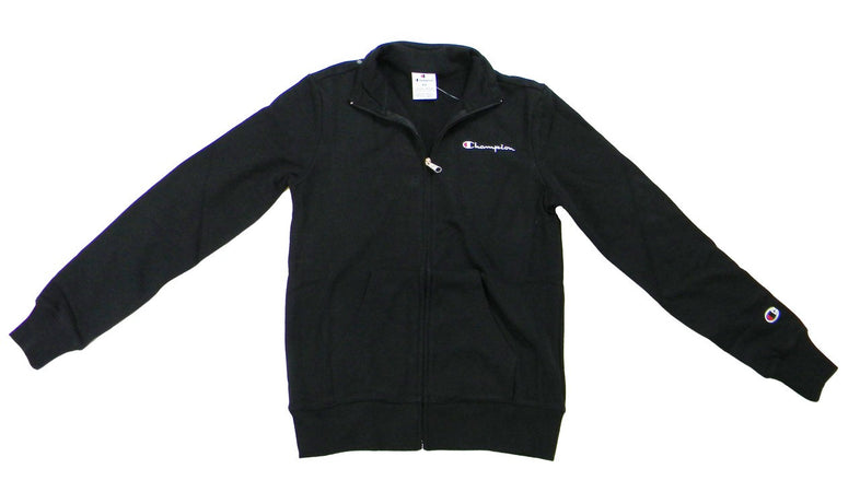 Champion FULL ZIP SWEATSHIRT Heavy Soft Compact Spring Poly Terry Donna Nero