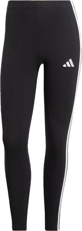 adidas Leggings Essentials Donna 3-Stripes Cotton - Nero