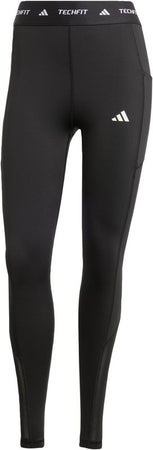 adidas Leggings Donna Techfit Stash Pocket Full-Length - Nero