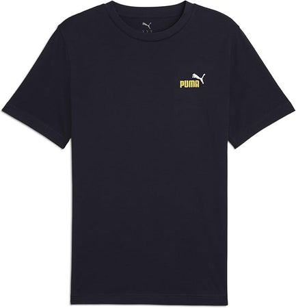 PUMA Ess 2 col Small Logo Tee Maglietta, New NAny, Unisex-Adulto