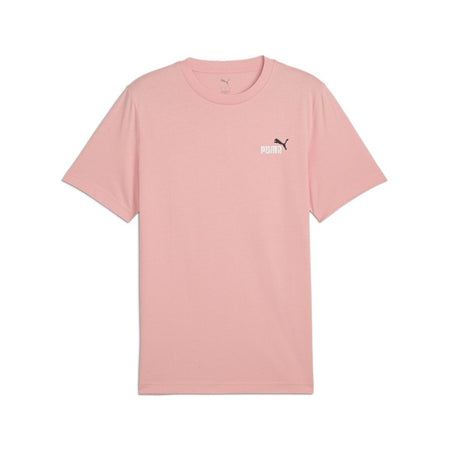 PUMA Ess 2 col Small Logo Tee Maglietta, Pink Fruit, Unisex-Adulto