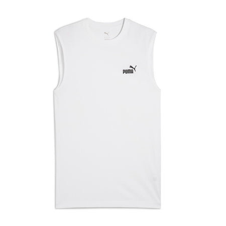 PUMHB Puma Ess Sleeveless Tee, Maglietta Uomo, Puma White