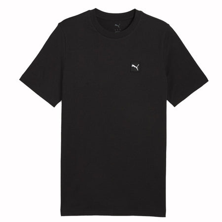 PUMA Ess Elevated Tee, Magliette Unisex - Adulto, PUMA Black