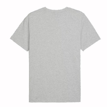 PUMA Ess Elevated Tee, Magliette Unisex - Adulto, Light Grey Heather