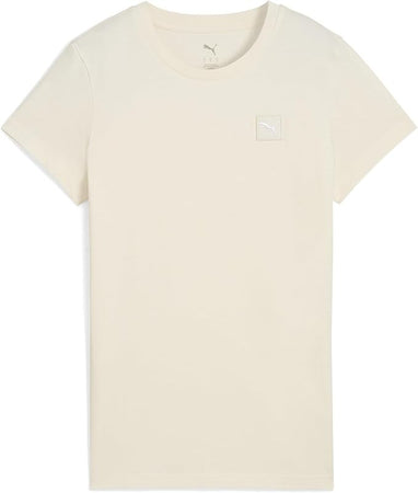 PUMA Ess Elevated Rib Tee, Magliette Unisex - Adulto, No Dye