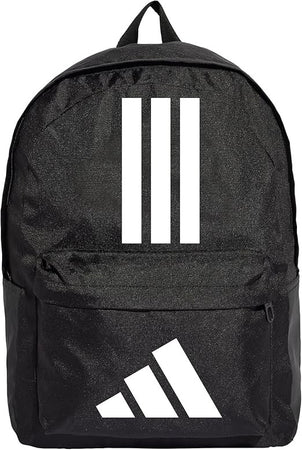 adidas zaino classico 3 striscie bianco / nero